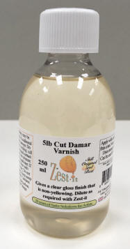 zest-it 250 ml 5lb Cut Damar Varnish